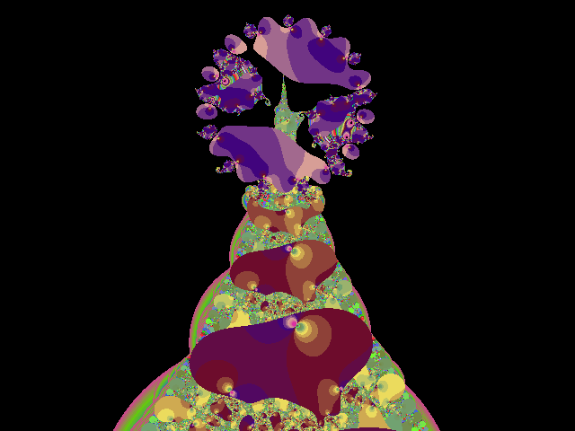 purple fractal eater